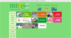 Desktop Screenshot of ireosturviaggi.com